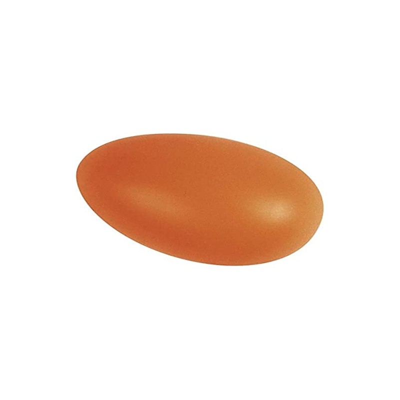 Rayher 3906034 Plastic Eggs 6 cm Orange