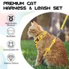 Cat Harness and Leash Set Stylish Escape Proof Cat Vest