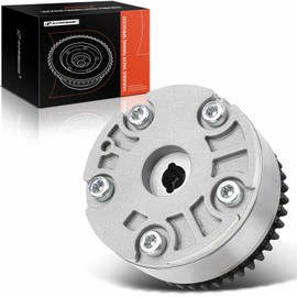 A-Premium Exhaust Engine Variable Valve Timing (VVT) Sprocket Gear Camshaft Adjuster Phaser Compatible with Nissan Versa 2012-2019, Versa Note 2014-2019, 1.6L