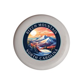 Beech Mountain North Carolina Design B Souvenir Flying Disc Single