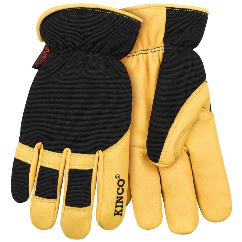 Kinco Lined Premium Hybrid Leather Work Gloves, Heatkeep™ (Style No.