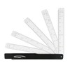 Graphoplex Fan-Style Scale Ruler with 10 Scales