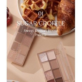 Milk Touch Bee My Sweet Desert House Palette (01, Sugar Croffle)
