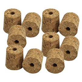Almost Off Grid Bored Cork Bungs for Demijohns x 10