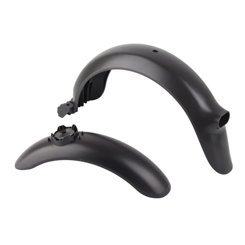 2 Pcs Electric Scooter Front Rear Wheel Mudguards ABS Fender