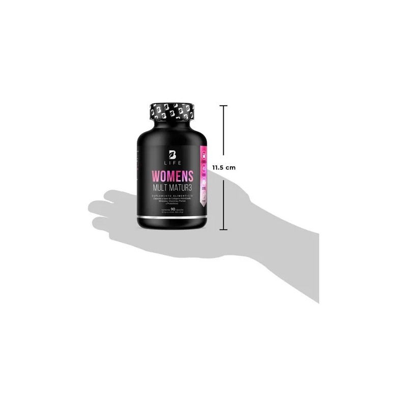 Multivitamínico Para Mujer Mayor De 40 Años 90 Cáps B