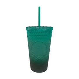Starbucks Green Gradient Studded Tumbler Fall Winter Holiday 2022 (16 oz - Grande)