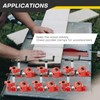 Acymner Wood Gluing Pipe Clamp Set | 1/2" Heavy Duty