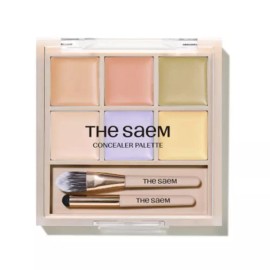 The Saem 더샘 커버 보송 멀티 컨실러 팔레트 01 커버앤코렉트 The Saem Cover Soft Multi Concealer Palette 01 Cover & Correct