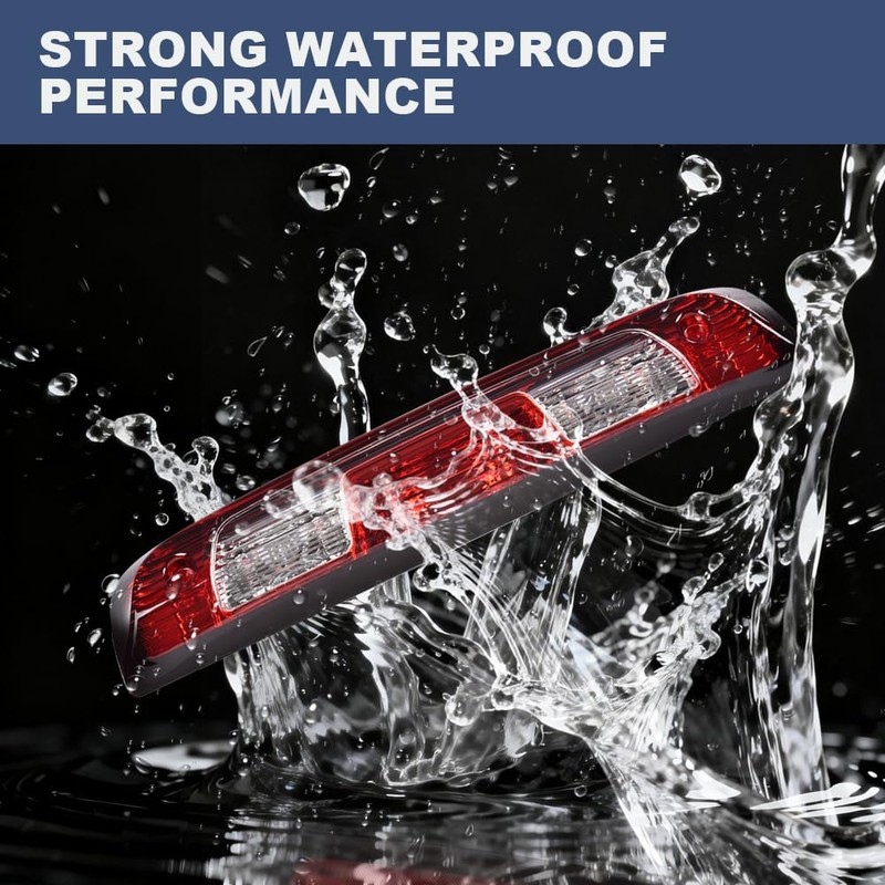 PIT66 Rear High Mount 3rd Third Brake light Compatible With