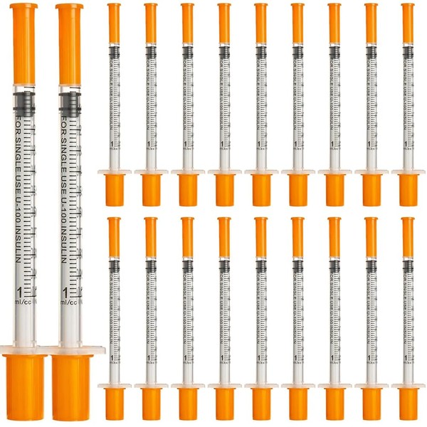 10 PCS 1ml Syringe Multifunctional Measuring Feeding Pets Syringes 30G*8mm
