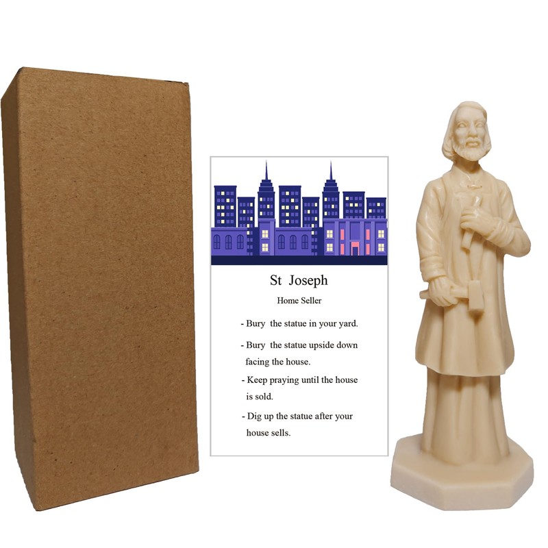 Flazmyxent St Joseph Statue for Selling House Resin Figurine Protecting