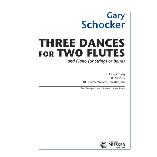 Three Dances for Two Flutes