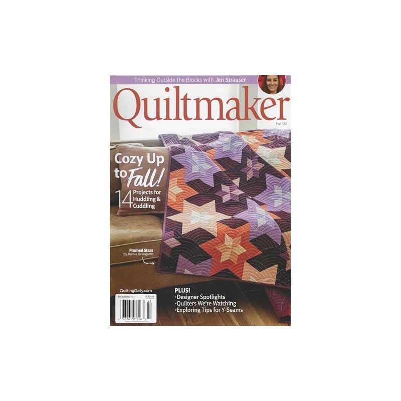 Quiltmaker magazine Fall 2024 Cozy up to Fall