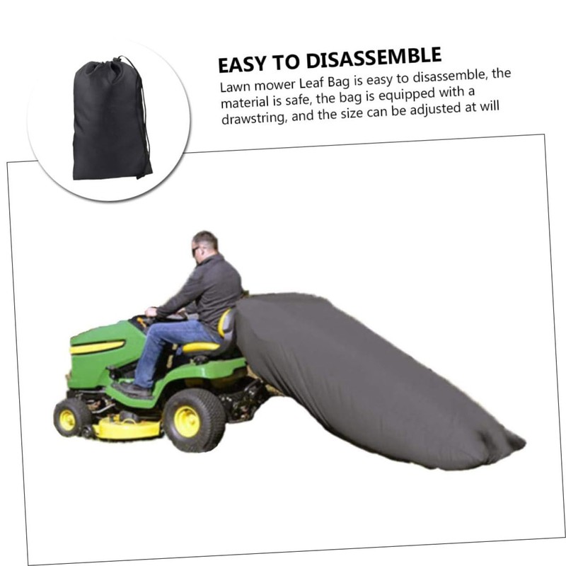 CAXUSD Wear-Resistant Leaf Bag for Outdoor Lawn Mower Grass Catcher