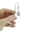 Ring-Tailed Cat Metal Bookmark Page Marker with Oval Charm