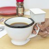 Fairly Odd Novelties FON-10036-2PK Fi Toilet Bowl Hilarious Funny White