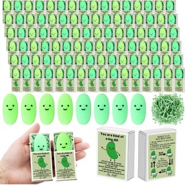 Wettarn 12 Sets Appreciation Pickle Gifts Cute Stress Balls with Support Gift Boxes Adults Party Favors for Employee Coworker Friends Office Positive Relief Desk Decor Basket Stuffers
