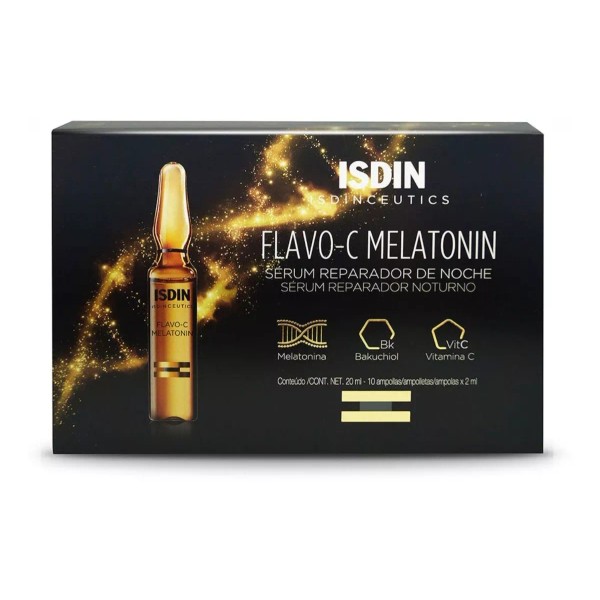 Isdinceutics Flavo-c Melatonin Ampolletas 10x2ml