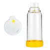Free Space Chamber Plus Spacer Device for Kids, Medium Yellow