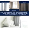 Dymoliitry Curtain Spacers(10 Spacers) - Finials for Drapes - Curtain