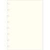 Filofax A5 Plain Notes for Refillable Notebook - White