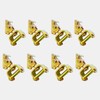 MorScan 8 Pack E-Track Roller Idler Fitting, Heavy Duty Swivel