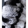 HEIZZI Larger Size Real Fur Headband Genuine Rabbit Fur Headband