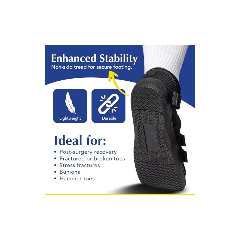 Brace Direct Post Op Shoe, Broken Toe, Bunion & Stress