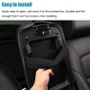 LEXLEY Armrest Box Cover Center Console Pad Waterproof Anti-Scratch Leather