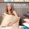 Ravmix Silk Pillowcase for Hair and Skin with Hidden Zipper,