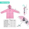 Kids Umbrella & Panda Bear Rain Coat for Girls and