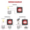 RED WOLF On-Off Battery Switch DC 12V-48V 275A, Heavy Duty
