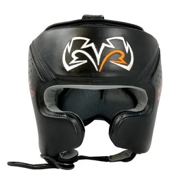 RIVAL Boxing RHG10 Intelli-Shock Headgear, D3O Front and Side Padding, Hook and Loop Back Adjustment with Lace on Top, and Anatomical Rear Head Pad Every Time