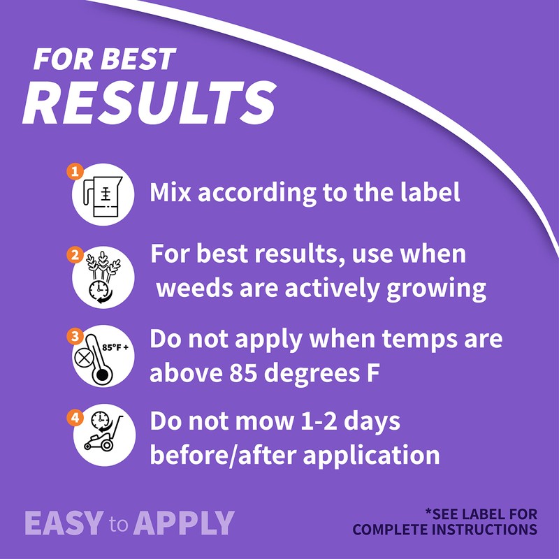 Bonide Weed Beater Ultra, 32 oz Concentrate Fast-Acting Protection Against