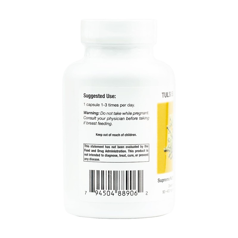Supreme Nutrition Tulsi Supreme – Holy Basil Capsules - 90