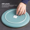 mwellewm 40 Pieces Invisible Adhesive Plate Hanger Vertical Plate Holders
