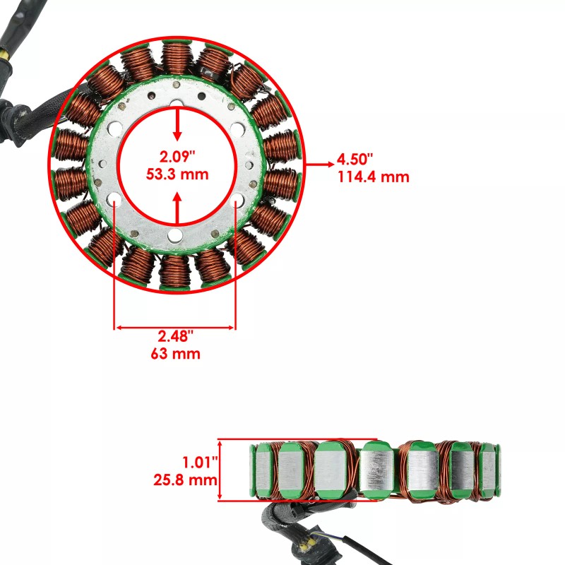 For Honda Stator for Honda TRX650FA Rincon 650 2003 2004