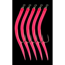 Dega Gummi-Makk Classic Colour Pink Hook Size 10/0