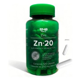 Vitaminas Zinc Complejo B 120 Caps 250mg C/u Natural 5h8 Sfn Sabor Sin Sabor