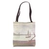 The Channel at Gravelines, Evening by Georges Seurat Tote Bag