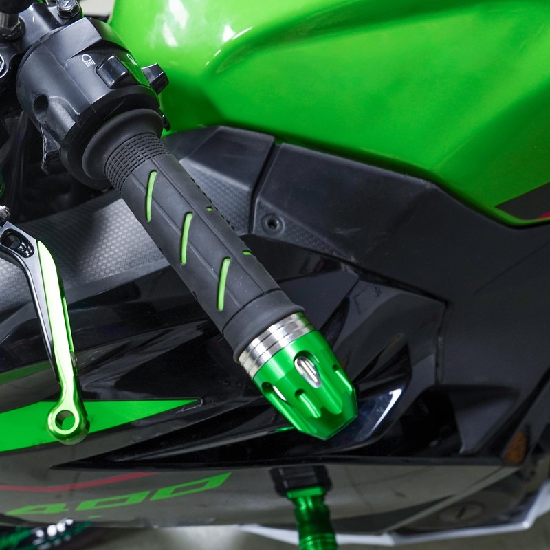Motikvans Motorcycle Bar End Cap Grip End for Kawasaki Ninja