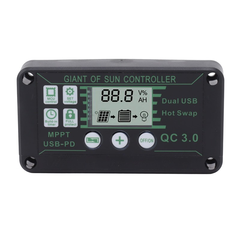 Solar Charge Controller MPPT ABS Auto Focus Solar Regulator Charge
