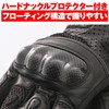 Daytona HBG-053 Sport Mesh Gloves, Medium Size, Black, 15925
