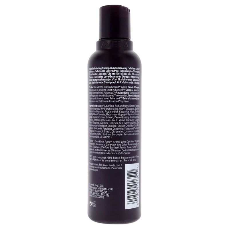 Aveda invati advanced™ exfoliating shampoo: light content 200 ml