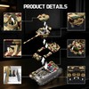 honchoes Tiger P Tank Building Set, WW2 Military Tank Model