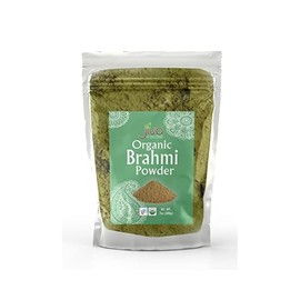 Jiva Organic Brahmi Powder 7 Oz (200g) | Natural Hair - Non-GMO - Bacopa Monnieri powder