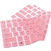 For Dell Keyboard Skin Cover No Side Numbers Solid Pink