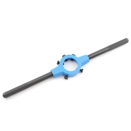 GSR Silver Die Holder (38 x 14) DIN EN 22568 (DIN 223), Die-Cast Zinc, Knurling of Handles for Better Grip, Holding Tool