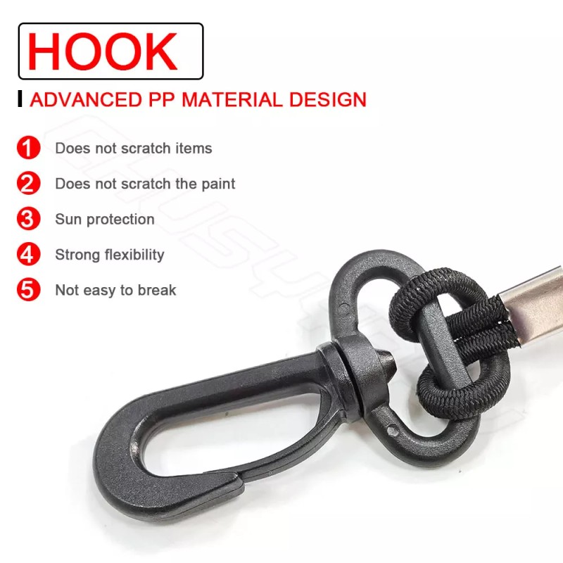 CHUSYYRAY Rear Trunk Envelope Floor Style Mesh Cargo Net for